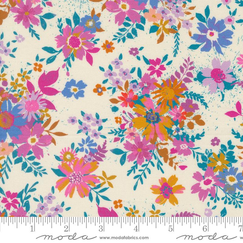 Maeve Violet Pearl - Quilt Fabric