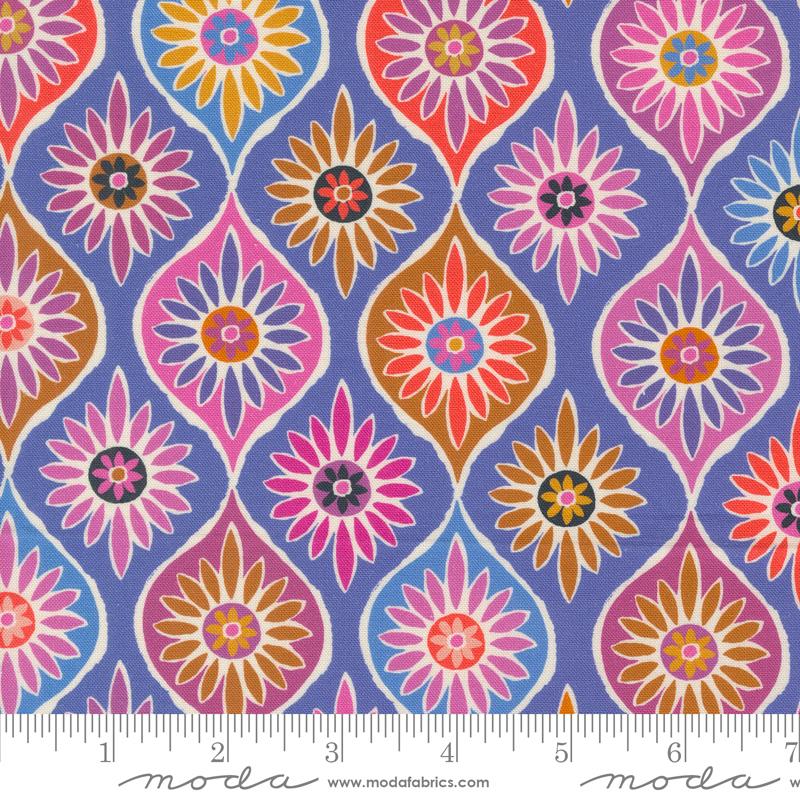 Maeve Sadie Periwinkle - Quilt Fabric