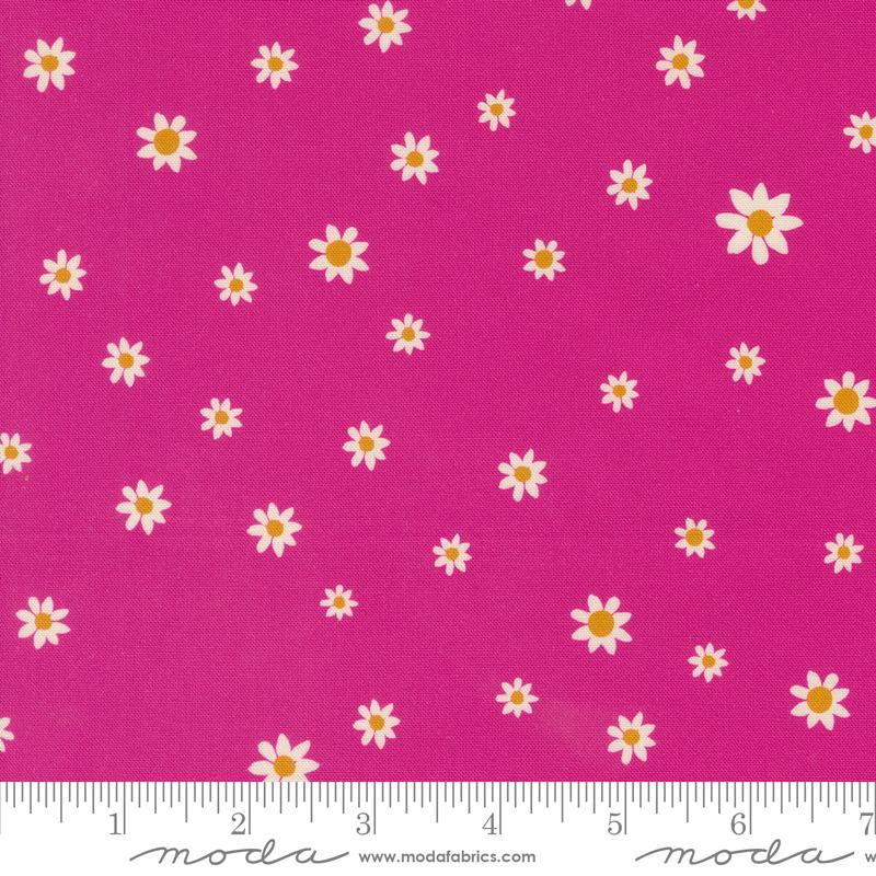 Maeve Daisy Dot Poppy - Quilt Fabric