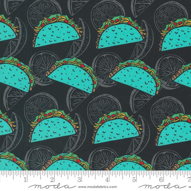Snack Shack Taco - Midnight Snack - Quilt Fabric