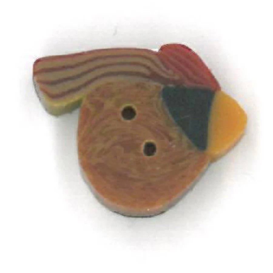 Tiny Mrs. Cardinal - Button