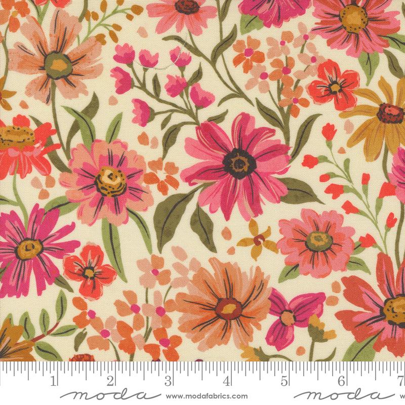 Sagewood Summerfield Pearl - Quilt Fabric
