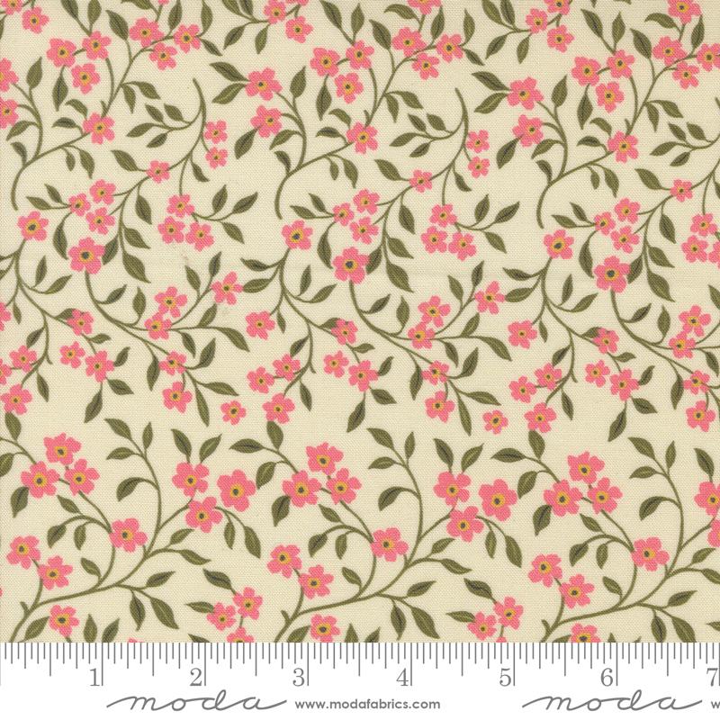Sagewood Dogwood Pearl - Quilt Fabric
