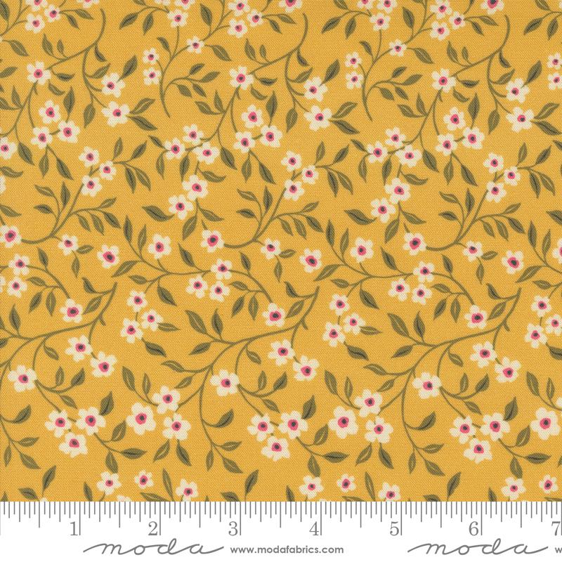 Sagewood Dogwood Sunshine - Quilt Fabric