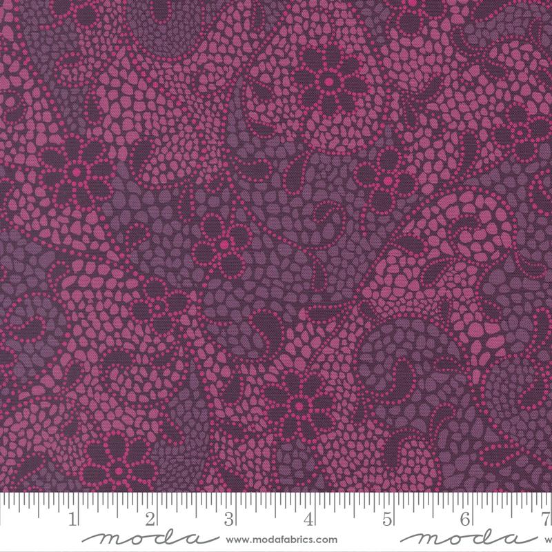 Parlor Good Vibes Only Plum - Quilt Fabric