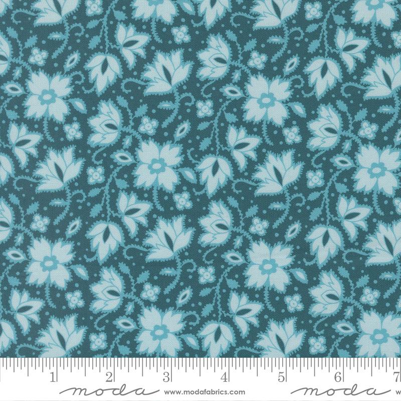 Parlor Soul Shine Peacock - Quilt Fabric