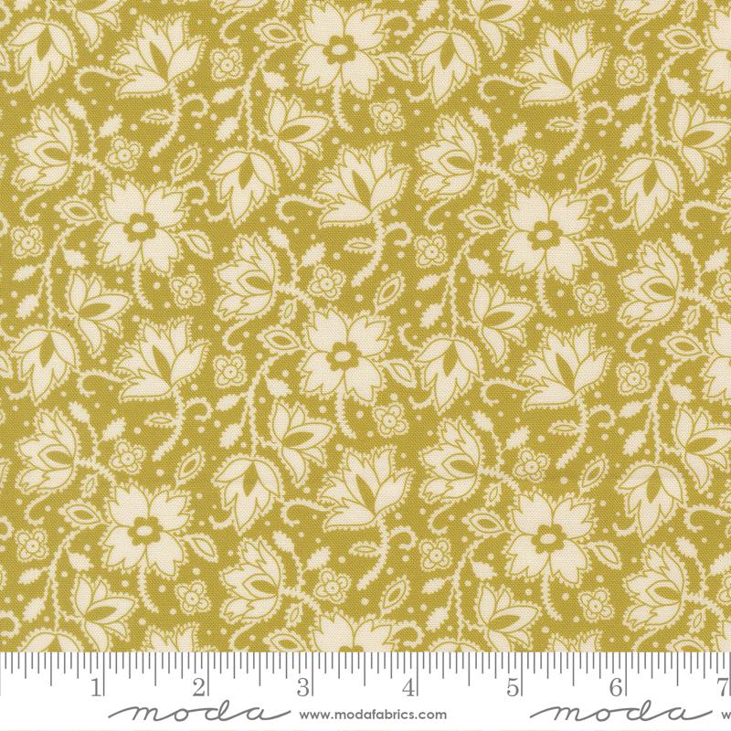 Parlor Soul Shine Pesto - Quilt Fabric
