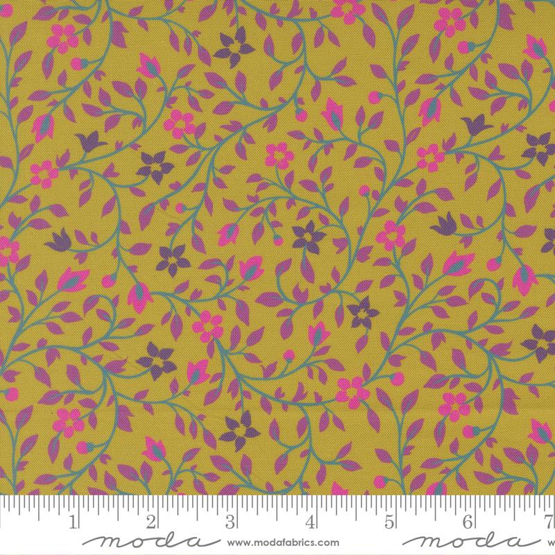 Parlor Serenity Pesto - Quilt Fabric