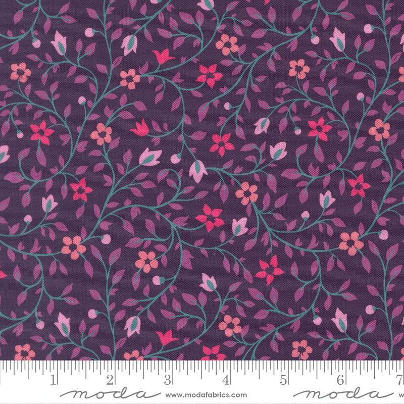Parlor Serenity Plum - Quilt Fabric