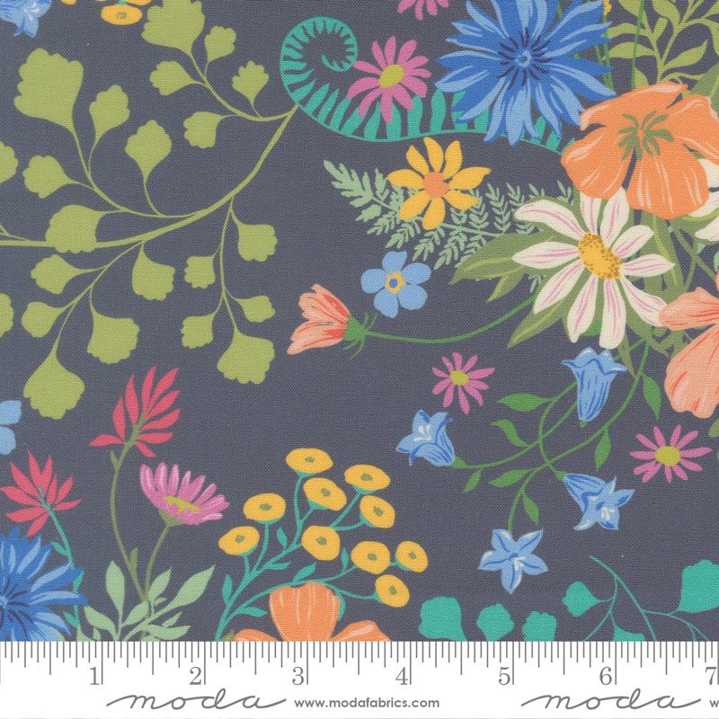 Cannon Beach Flower Dusk - Quilt Fabric