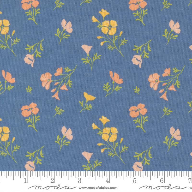 Cannon Beach Floral Lake - Quilt Fabric