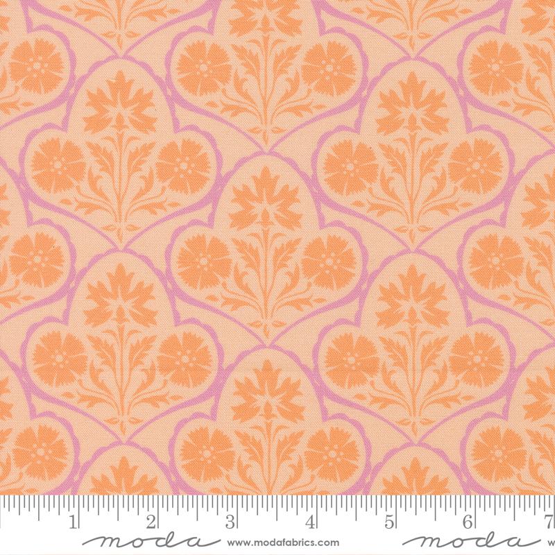 Cannon Beach Damask Blush - Quilt Fabric