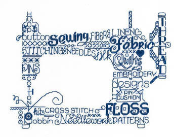 Let's Sew - Cross Stitch Pattern
