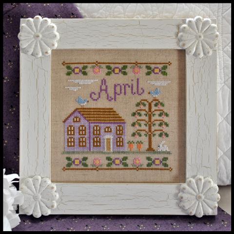 Cottage of the Month April - Cross Stitch Pattern