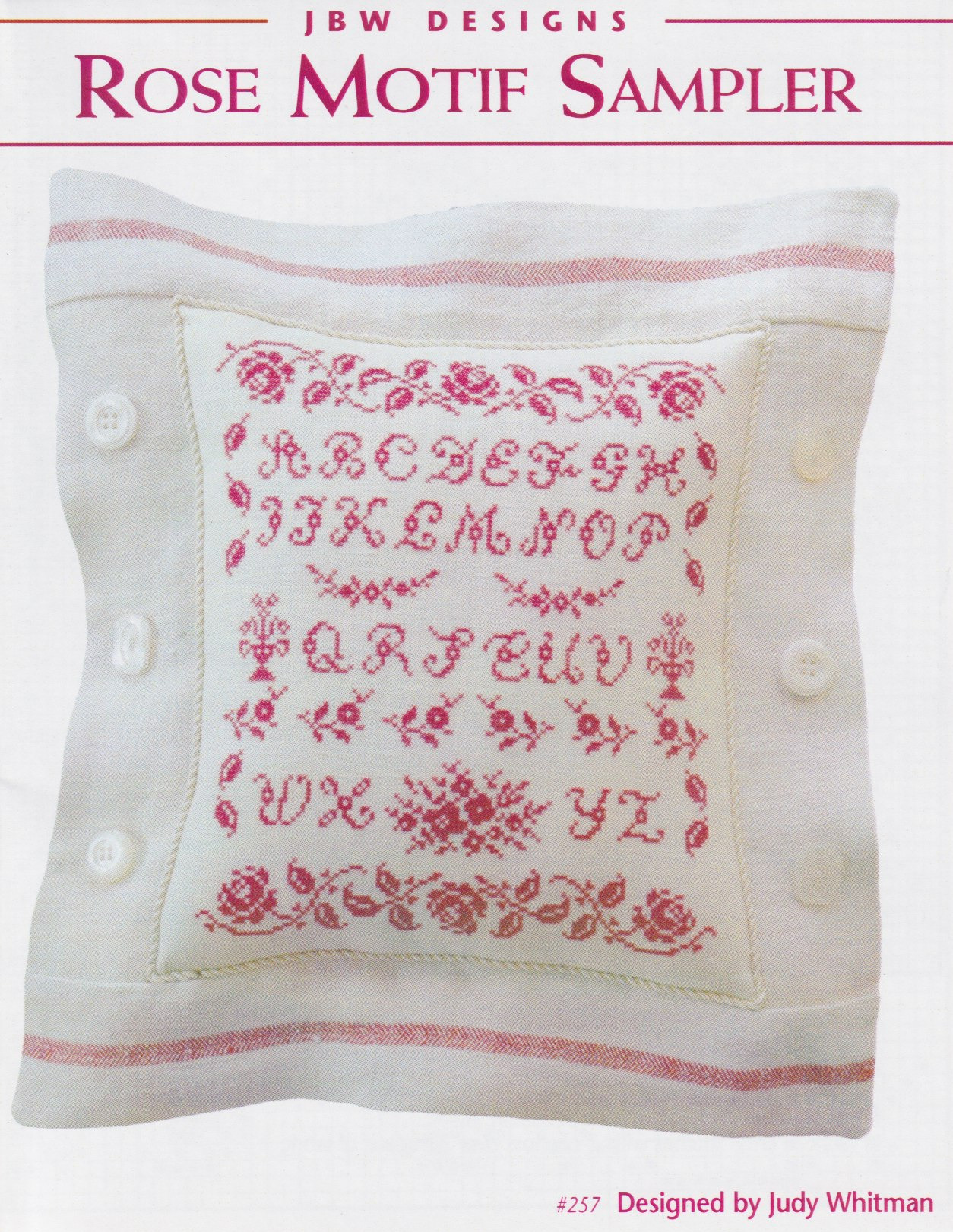Rose Motif Sampler - Cross Stitch Pattern
