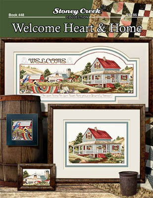 Welcome Heart & Home - Cross Stitch Pattern