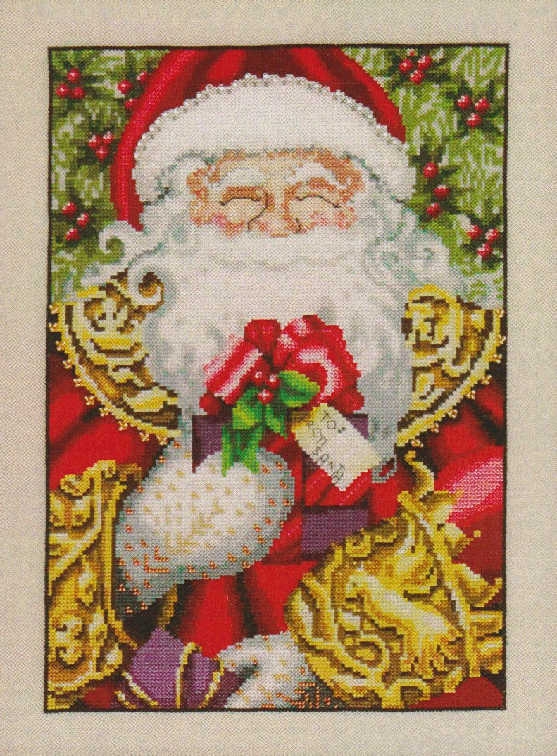 Santa - Mirabilia Cross Stitch Pattern