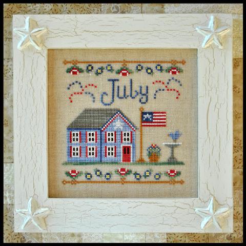 Cottage of the Month July - Cross Stitch Pattern