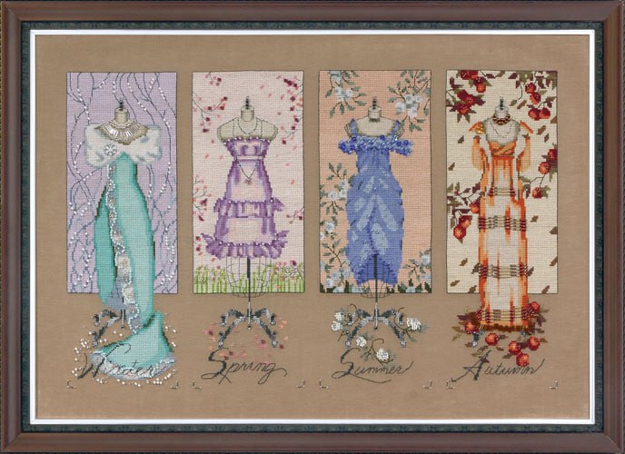 Dressmakers Daughter - Mirabilia Cross Stitch Pattern
