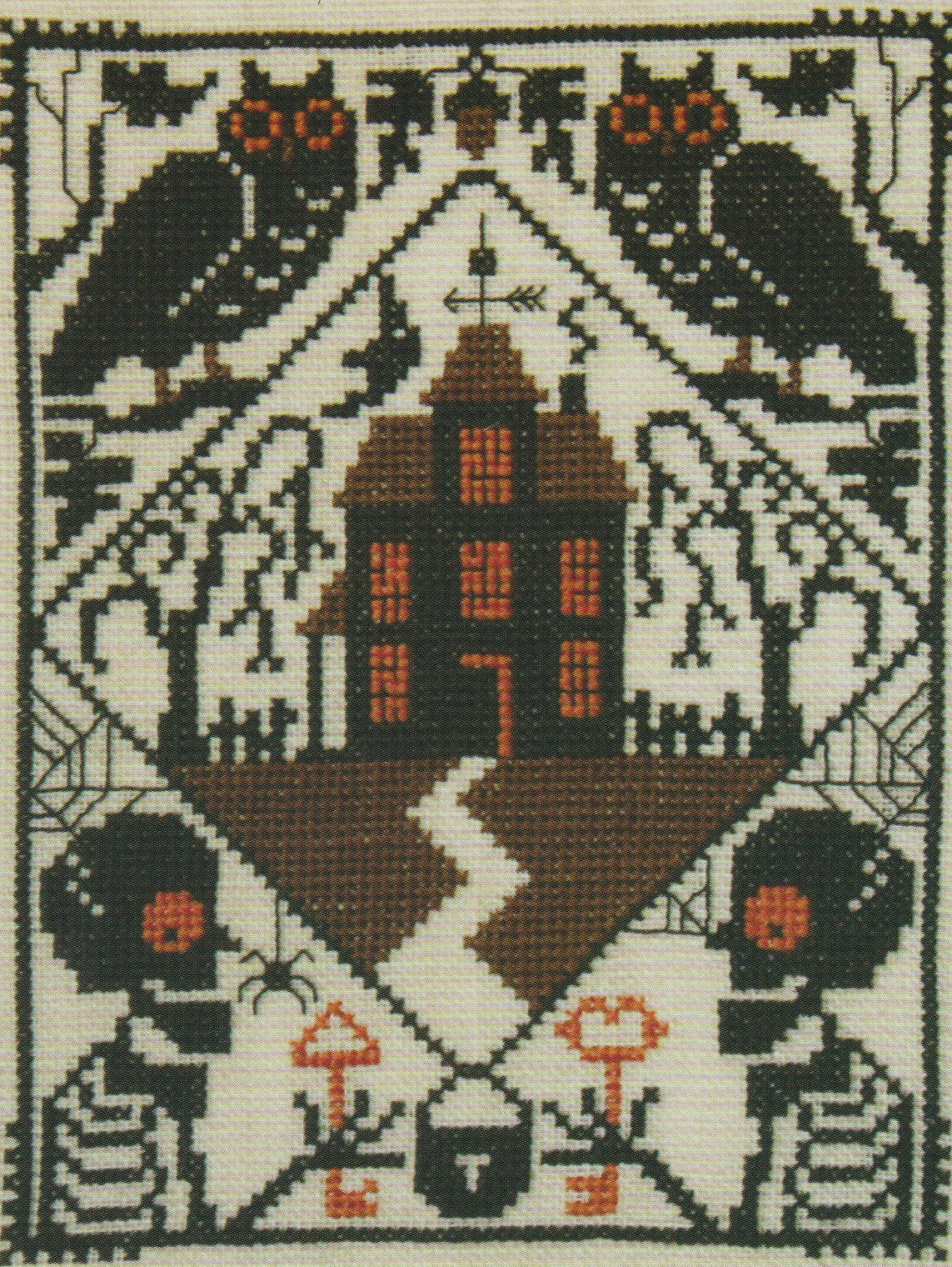 Whoo's There - Cross Stitch Pattern
