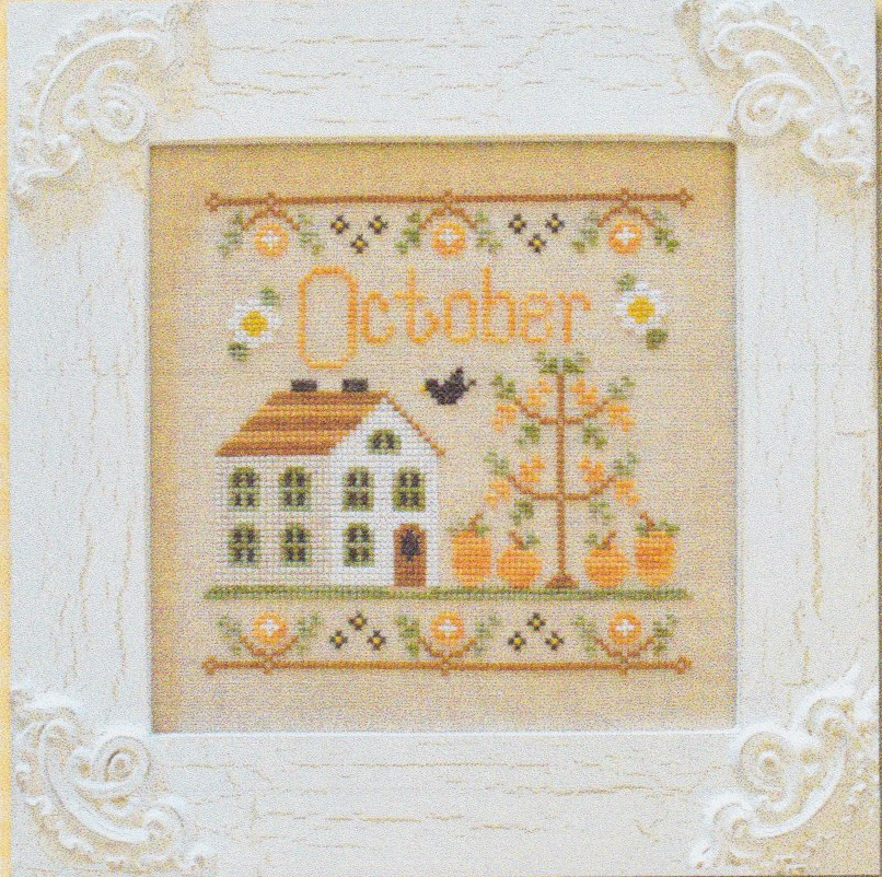 Cottage of the Month October - Cross Stitch Pattern