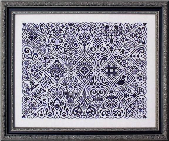 Cirque Des Coeurs - Cross Stitch Pattern