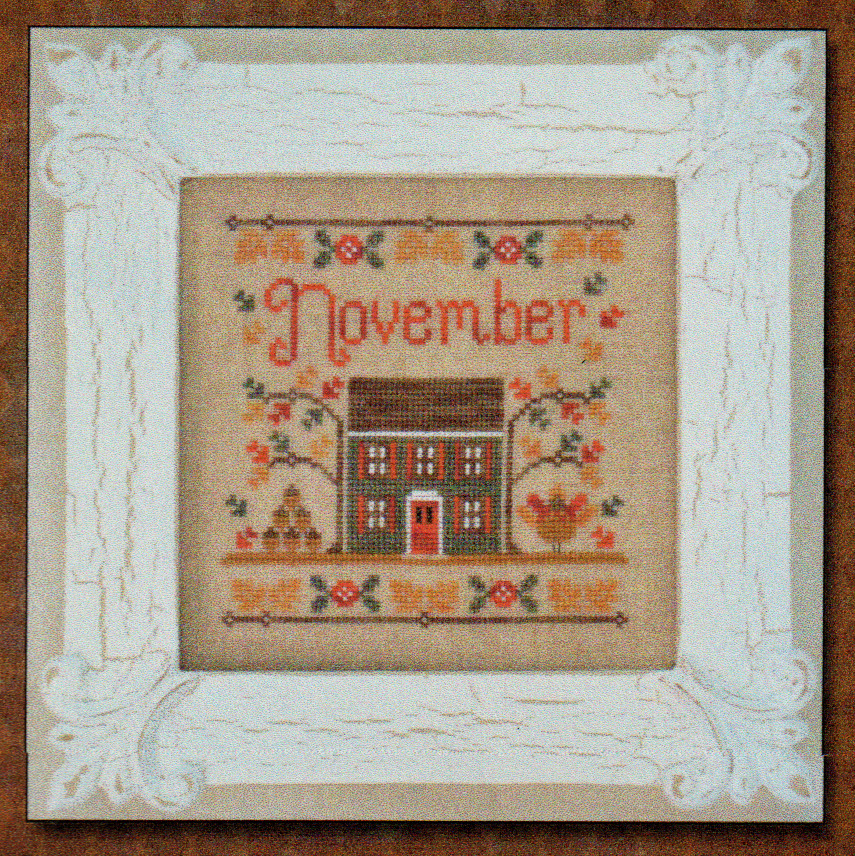 Cottage of the Month November - Cross Stitch Pattern