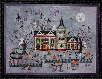 Croaking Toad Manor - Cross Stitch Pattern