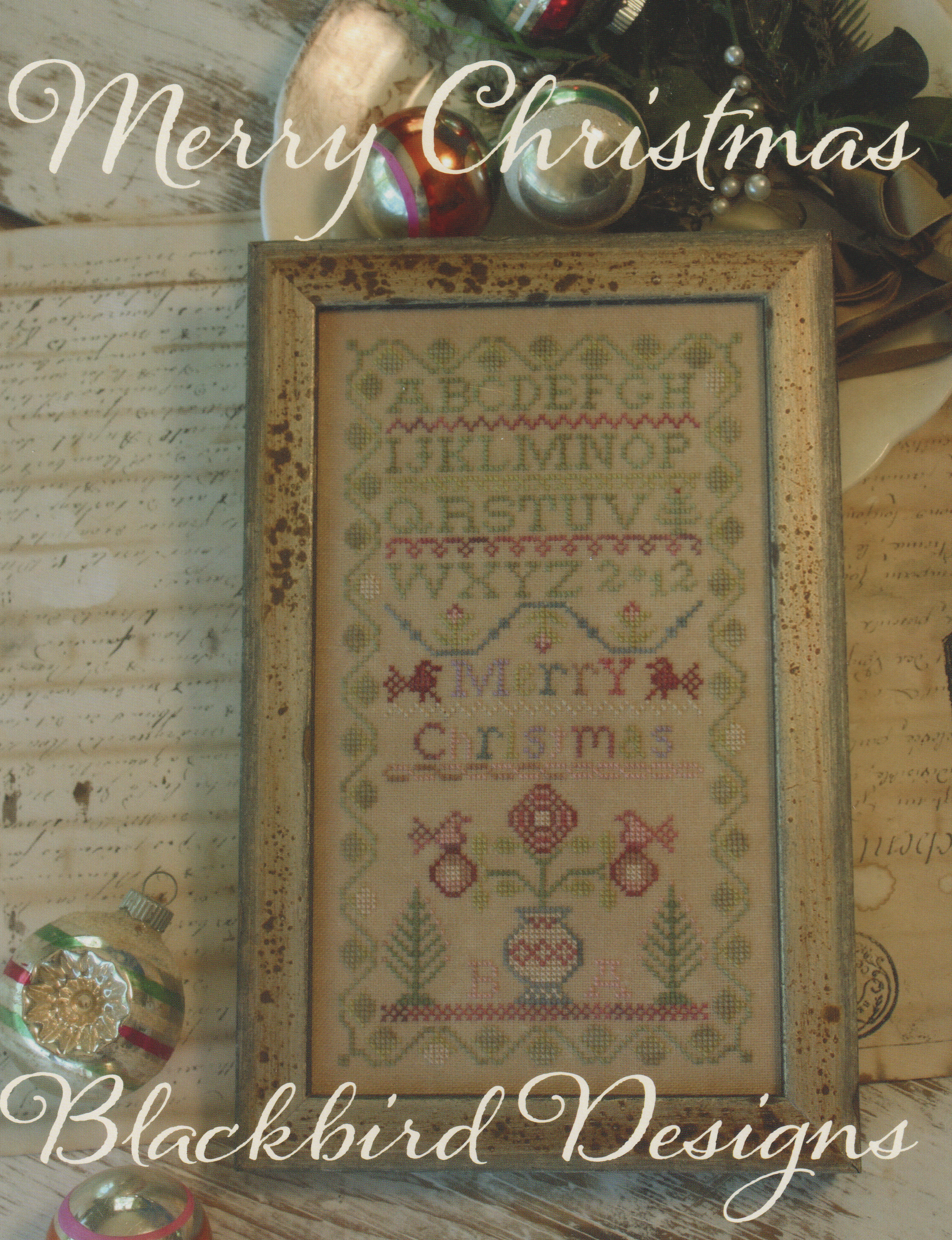 Merry Christmas - Cross Stitch Pattern