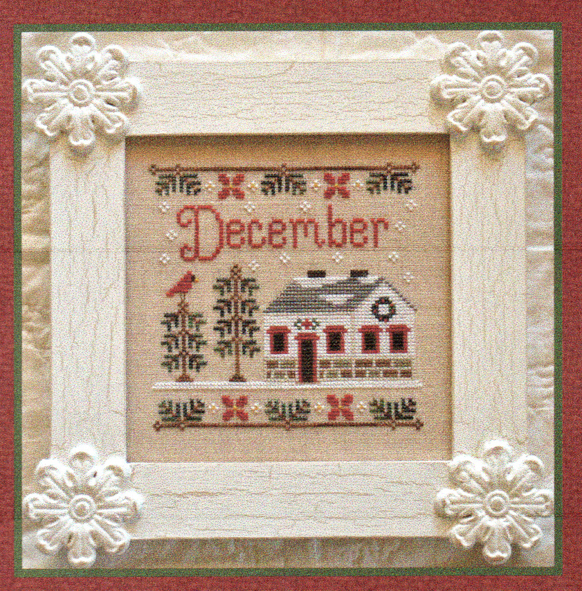 Cottage of the Month December - Cross Stitch Pattern