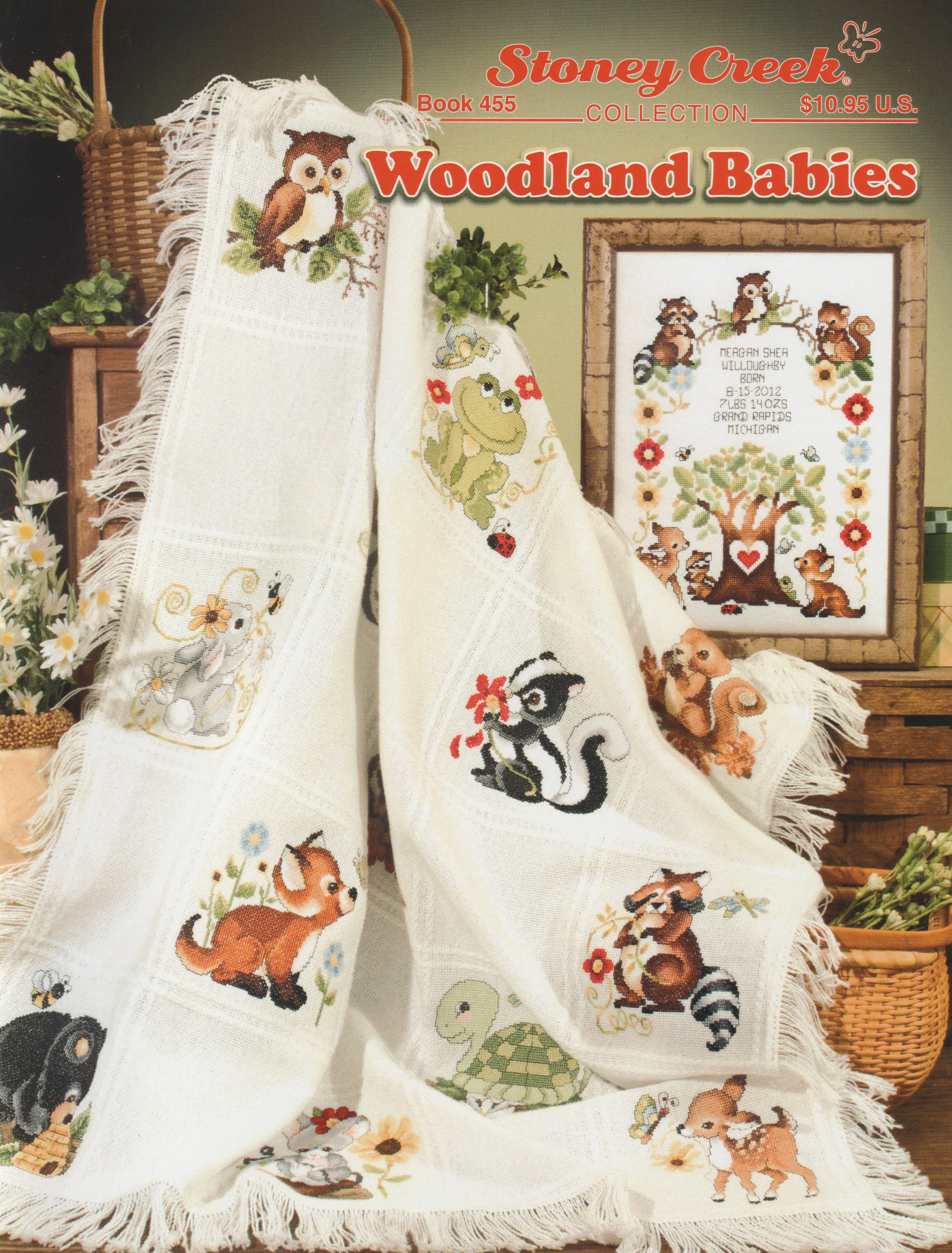Woodland Babies - Cross Stitch Pattern