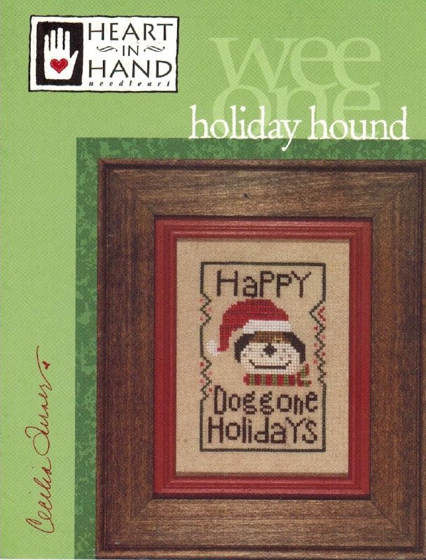 Holiday Hound - Cross Stitch Pattern