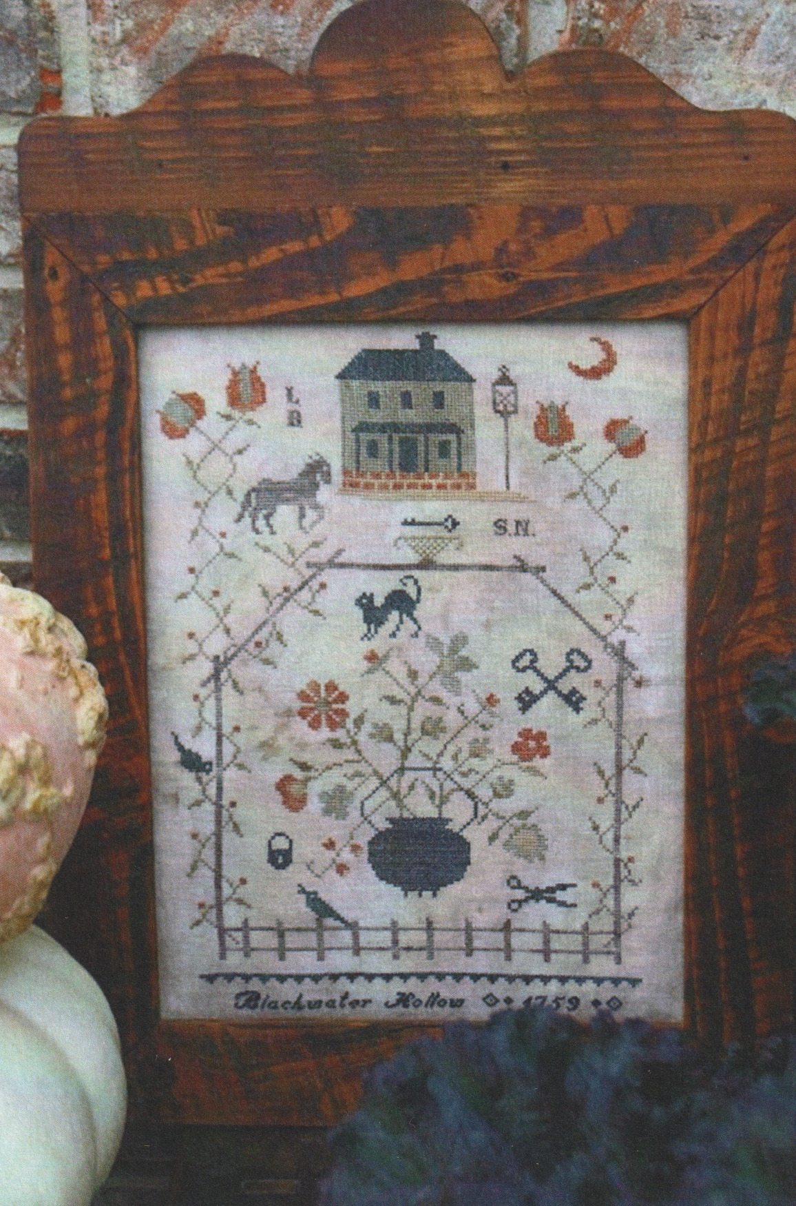 Blackwater Hollow Sampler - Cross Stitch Pattern