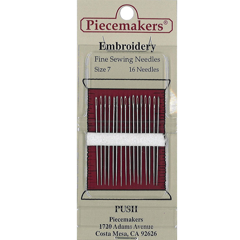 Embroidery Needles Size 7 - 16 Needles