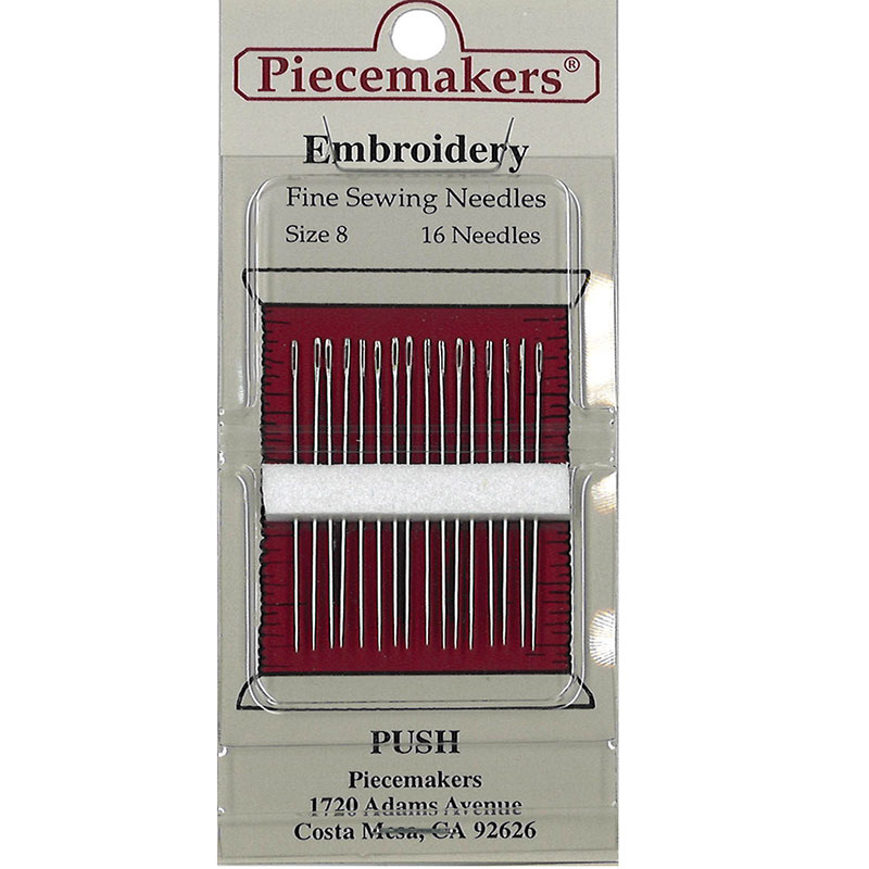 Embroidery Needles Size 8