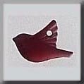 Mill Hill 12050 Small Bird - Red