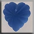 Mill Hill 12071 - Frosted Starburst Heart Matte Sapphire