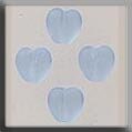 Mill Hill 12083 Small Channeled Heart - Matte Sapphire