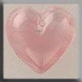 Mill Hill 12100 Medium Quartz Heart - Pink