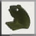 Mill Hill 12194 Frog - Matte Olivine