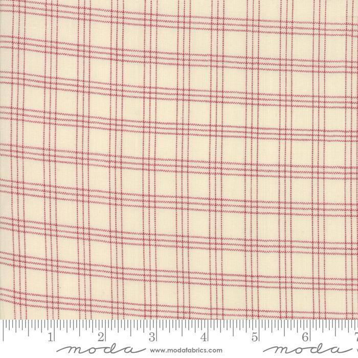 Northport Silky Plaid Red - Quilt Fabric