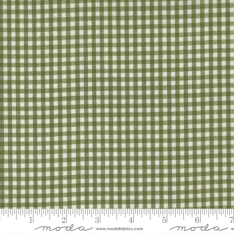 Vista Wovens Celadon - Gingham - Quilt Fabric