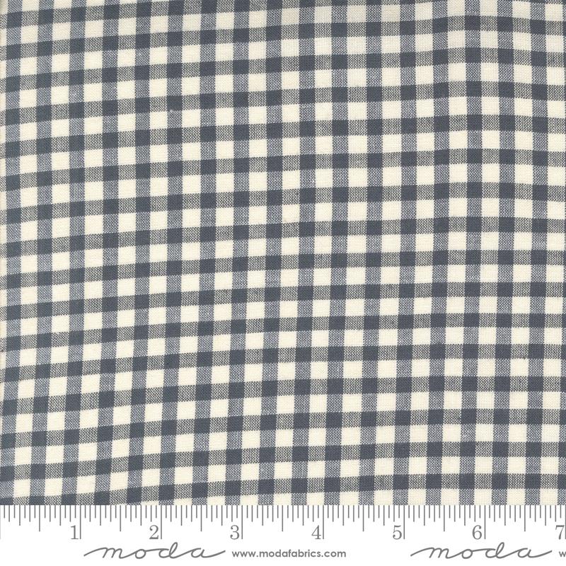 French General Woven Ginghams Indigo Pearl - Quilt Fabric