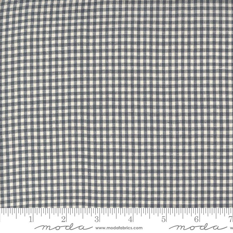 French General Woven Ginghams Indigo Pearl - Quilt Fabric