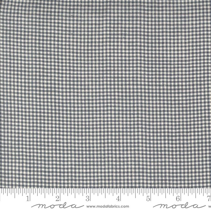 French General Woven Ginghams Indigo Pearl - Quilt Fabric