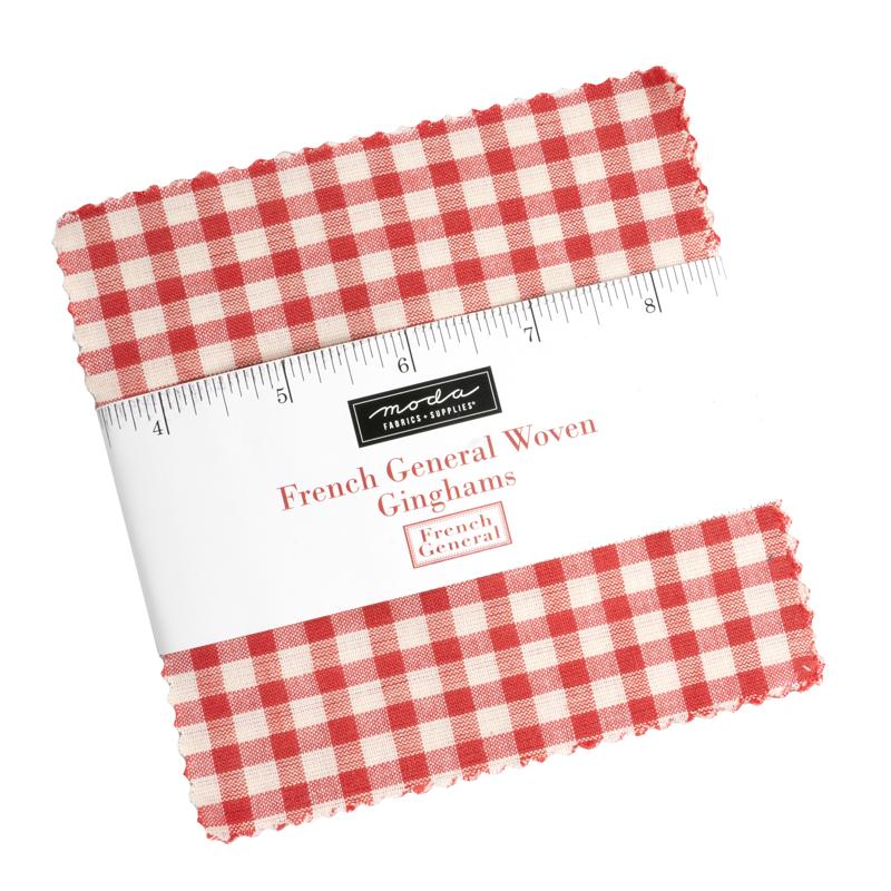 French General Woven Ginghams - Charm Pack