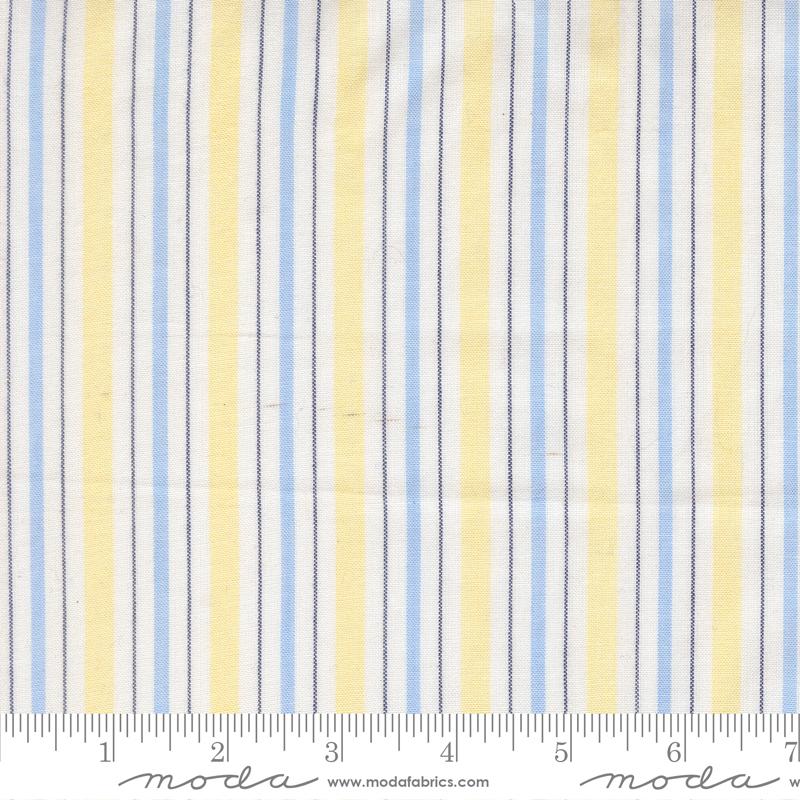 Summer Solstice Stripes Canary - Quilt Fabric