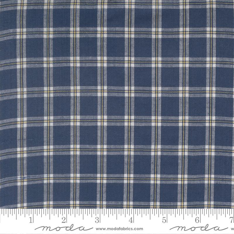 Summer Solstice Plaid Nautical Blue - Quilt Fabric