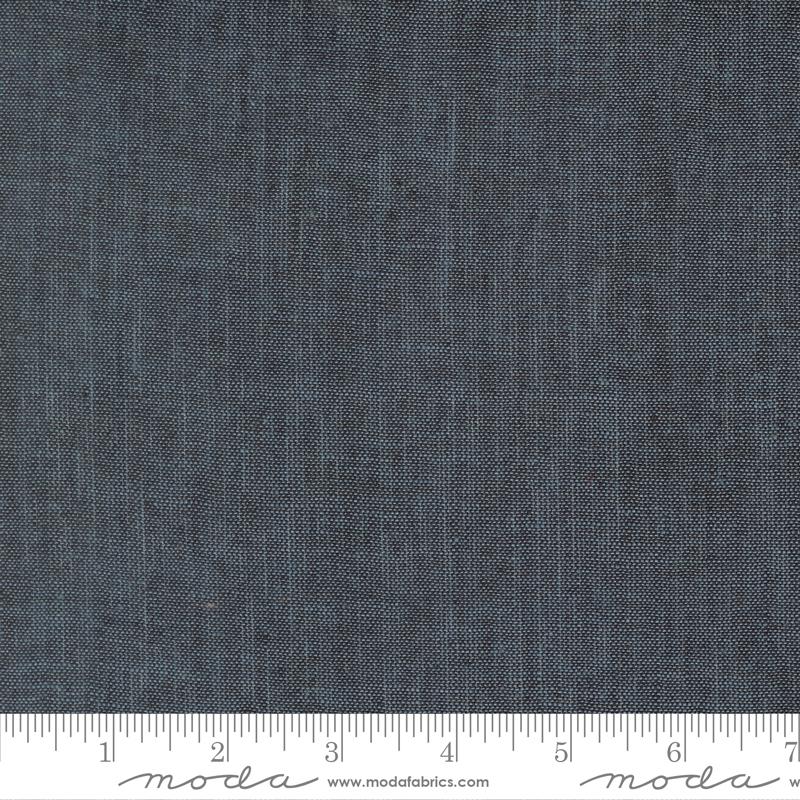 CXL Wovens Indigo - Quilt Fabric, zoomed in. Select this picture to zoom back out.