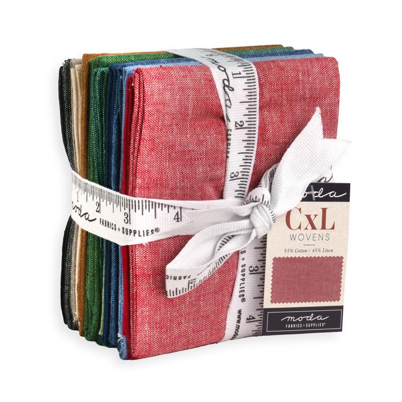 CXL Wovens - Fat Quarter Bundle, zoomed in. Select this picture to zoom back out.